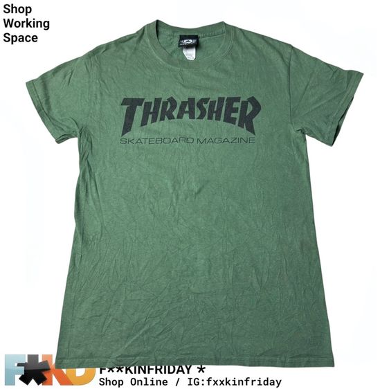 เสื้อยืด Thrasher Size S