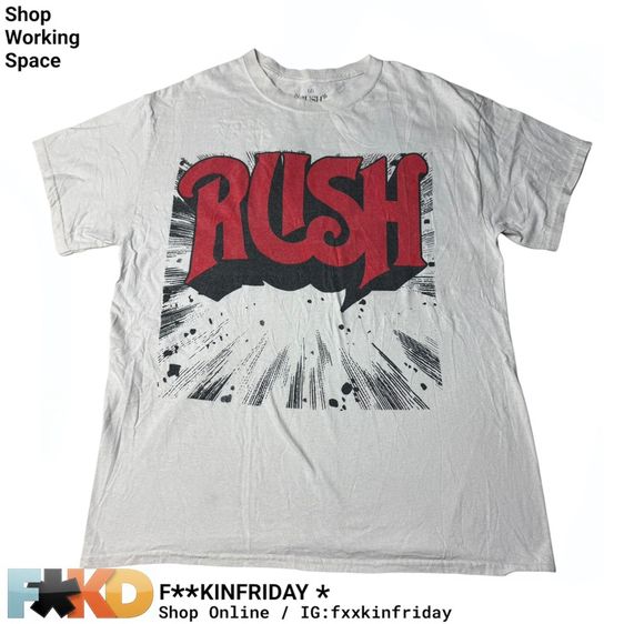 เสื้อยืด RUSH Size L
