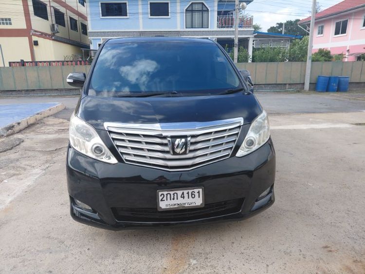 รถ Toyota Alphard 2.4 V สี ดำ