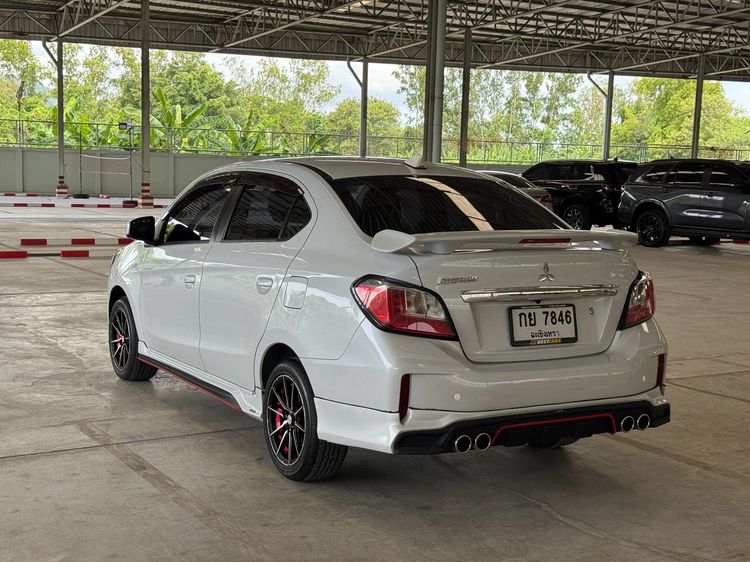 Mitsubishi Attrage 2022 1.2 GLX Sedan เบนซิน ไม่ติดแก๊ส เกียร์อัตโนมัติ ขาว รูปที่ 3