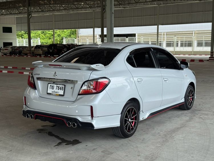 Mitsubishi Attrage 2022 1.2 GLX Sedan เบนซิน ไม่ติดแก๊ส เกียร์อัตโนมัติ ขาว รูปที่ 4