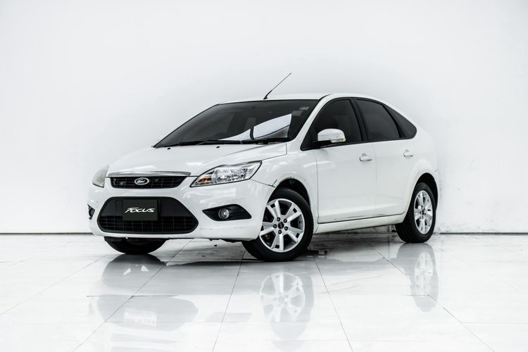 Ford Focus 2009 1.8 Finesse Sedan เบนซิน ไม่ติดแก๊ส เกียร์อัตโนมัติ ขาว