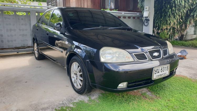 รถ Chevrolet Optra 1.8 LT สี ดำ