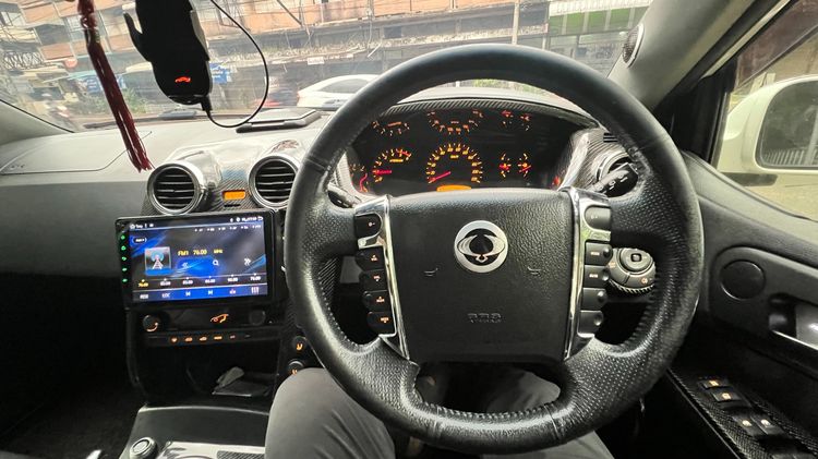 Ssangyong Actyon 2010 2.0 Techline 4WD Utility-car ดีเซล เกียร์อัตโนมัติ ขาว รูปที่ 4