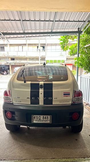 Ssangyong Actyon 2010 2.0 Techline 4WD Utility-car ดีเซล เกียร์อัตโนมัติ ขาว รูปที่ 3