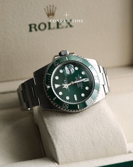 Rolex Submariner 116610LV Hulk' Green Dial Oyster Steel 2012+ 40mm. รูปที่ 5