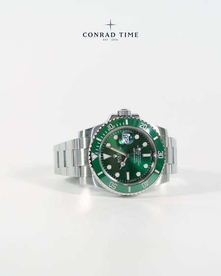 Rolex Submariner 116610LV Hulk' Green Dial Oyster Steel 2012+ 40mm. รูปที่ 10