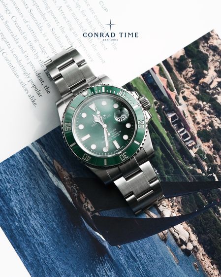 Rolex Submariner 116610LV Hulk' Green Dial Oyster Steel 2012+ 40mm.