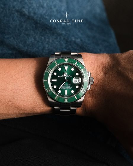 Rolex Submariner 116610LV Hulk' Green Dial Oyster Steel 2012+ 40mm. รูปที่ 3