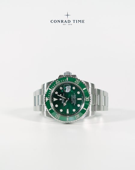 Rolex Submariner 116610LV Hulk' Green Dial Oyster Steel 2012+ 40mm. รูปที่ 9