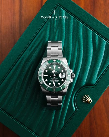 Rolex Submariner 116610LV Hulk' Green Dial Oyster Steel 2012+ 40mm. รูปที่ 7