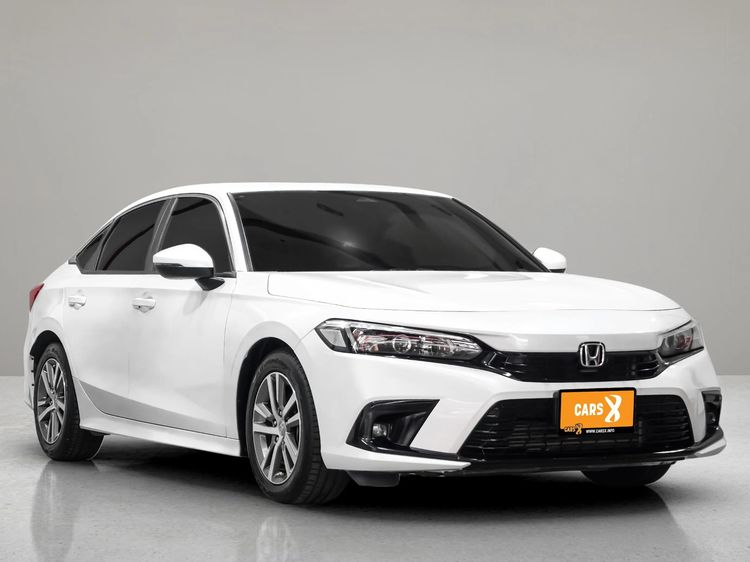 Honda Civic 2021 1.5 EL+ Sedan เบนซิน ไม่ติดแก๊ส เกียร์อัตโนมัติ ขาว รูปที่ 3