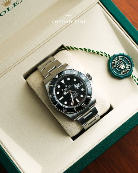 New Rolex Submariner 126610LN Black Dial Oyster Steel 2024 41mm. Fullset 
