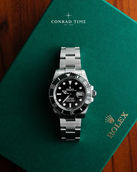 New Rolex Submariner 126610LN Black Dial Oyster Steel 2024 41mm. Fullset  รูปที่ 5