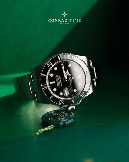 New Rolex Submariner 126610LN Black Dial Oyster Steel 2024 41mm. Fullset  รูปที่ 6