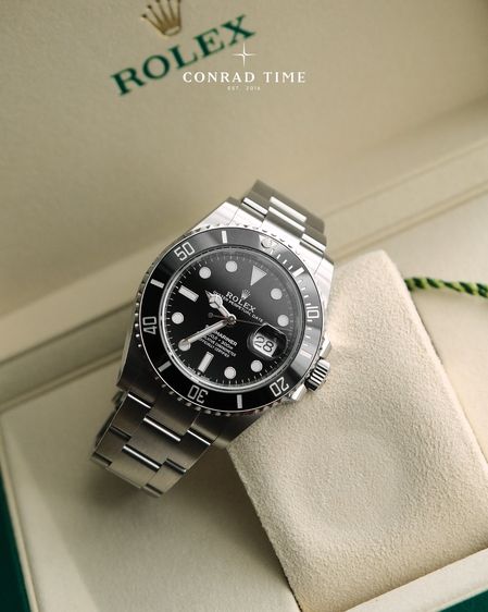 New Rolex Submariner 126610LN Black Dial Oyster Steel 2024 41mm. Fullset  รูปที่ 3