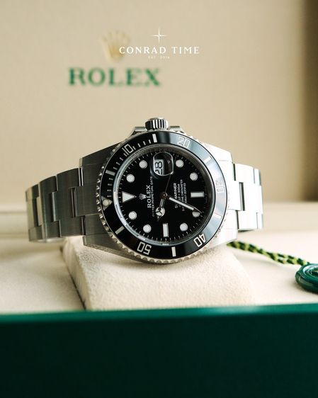 New Rolex Submariner 126610LN Black Dial Oyster Steel 2024 41mm. Fullset  รูปที่ 2