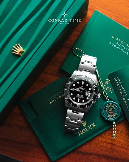 New Rolex Submariner 126610LN Black Dial Oyster Steel 2024 41mm. Fullset  รูปที่ 7