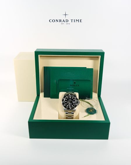 New Rolex Submariner 126610LN Black Dial Oyster Steel 2024 41mm. Fullset  รูปที่ 8