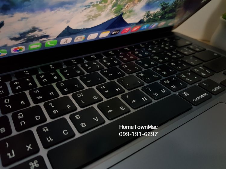 MacbookAir (Retina13-inch, 2020) M1 8-Core CPU 7-Core GPU SSD 256Gb Ram 8Gb สี Space Gray ครบกล่อง น่าใช้งาน รูปที่ 8