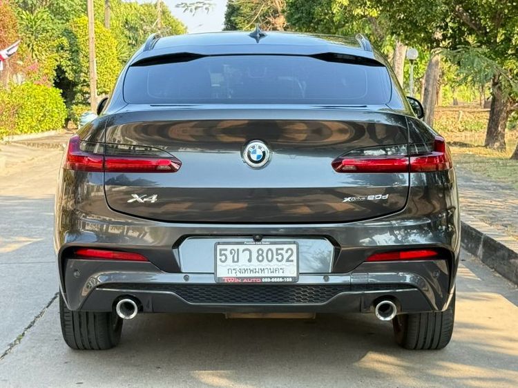BMW X4 2019 2.0 xDrive20d M Sport 4WD Sedan ดีเซล ไม่ติดแก๊ส เกียร์อัตโนมัติ ดำ