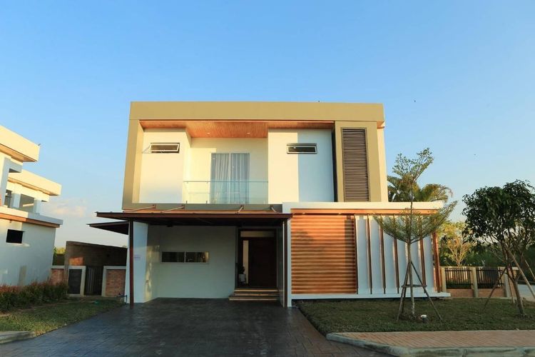 🏡✨ พูลวิลล่าหรู 2 ชั้นให้เช่า บ้านสไตล์โมเดิร์น พร้อมสระว่ายน้ำส่วนตัว โซนสันกำแพง