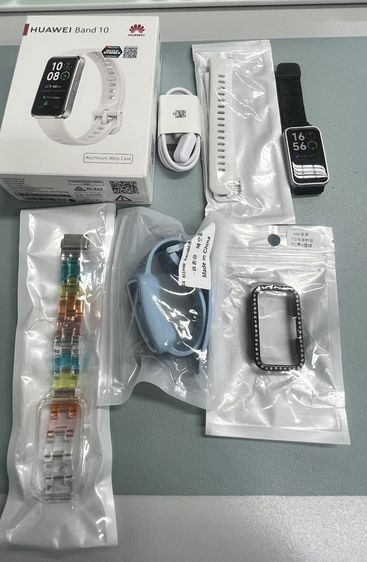 HUAWEI Band 10 ตัวเรือนอะลูมิเนียม มือสอง สภาพดี + แถมสาย 3 เส้น รูปที่ 5