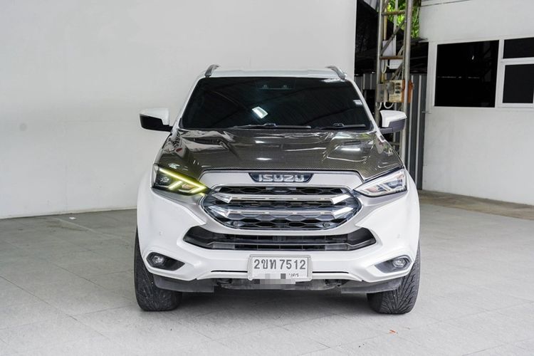 Isuzu MU-X 2021 3.0 Ultimate AT 2WD Utility-car ดีเซล ไม่ติดแก๊ส เกียร์อัตโนมัติ ขาว