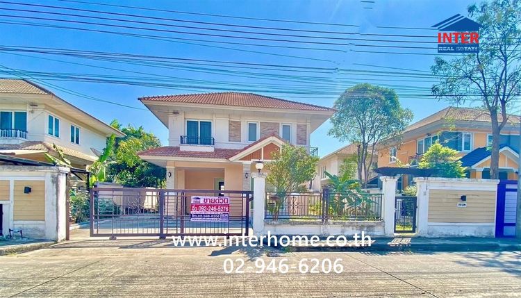 บ้านเดี่ยว 2 ชั้น 81 ตร.ว. หมู่บ้านวราบดินทร์ วงแหวน-ลำลูกกา คลอง5 ใกล้บิ๊กซี ลำลูกกา คลอง5 ถนนลำลูกกา ลำลูกกา ปทุมธานี