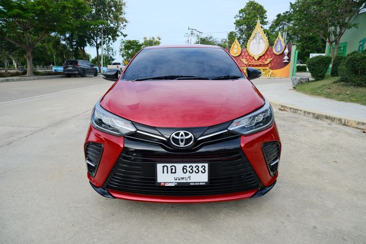 Toyota Yaris ATIV 2022 1.2 Sport Sedan เบนซิน ไม่ติดแก๊ส เกียร์อัตโนมัติ แดง รูปที่ 2