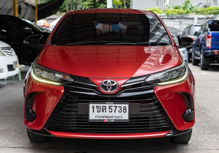 Toyota Yaris ATIV 2020 1.2 Sport Sedan เบนซิน ไม่ติดแก๊ส เกียร์อัตโนมัติ แดง