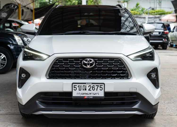 Toyota Yaris Cross 2024 1.5 HEV Premium Utility-car ไฮบริด ไม่ติดแก๊ส เกียร์อัตโนมัติ ขาว