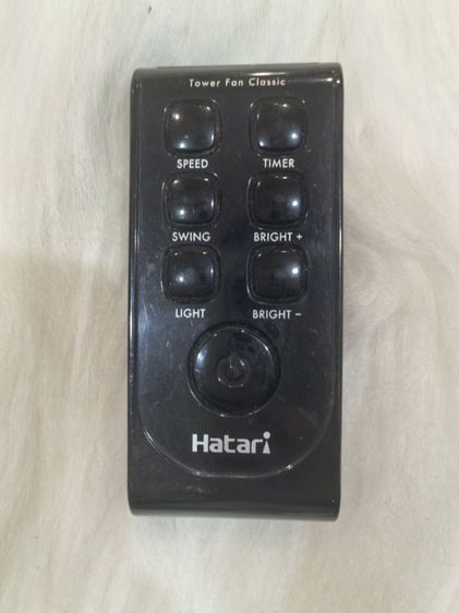 พัดลมทาวเวอร์ Hatari Tower Classic สีดำ​ พร้อมรีโมท (มีลมใช้ได้ปกติ/แจ้งตำหนิไม่ส่าย) รูปที่ 5