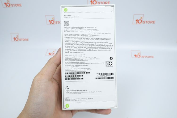 iPhone 17 Pro 256GB Silver มือ 1 แกะเช็ค ยังไม่เเอค รูปที่ 12