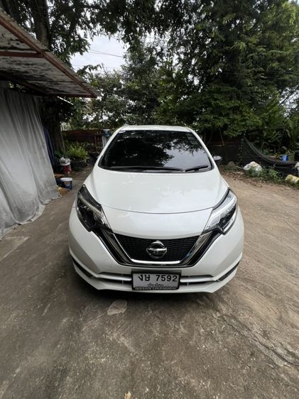 รถ Nissan Note 1.2 VL สี ขาว