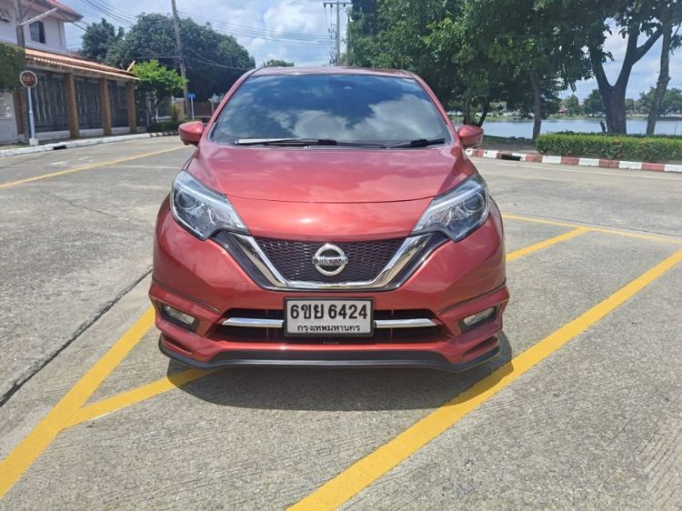 Nissan Note 2019 1.2 VL Sedan เบนซิน ไม่ติดแก๊ส เกียร์อัตโนมัติ แดง รูปที่ 2