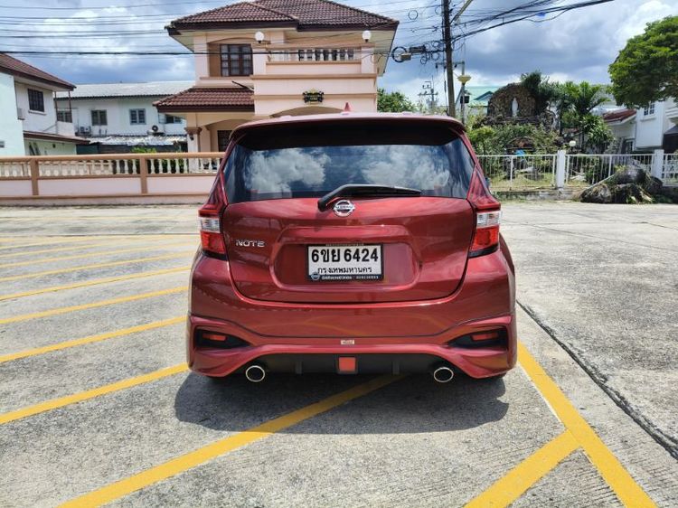 Nissan Note 2019 1.2 VL Sedan เบนซิน ไม่ติดแก๊ส เกียร์อัตโนมัติ แดง รูปที่ 4