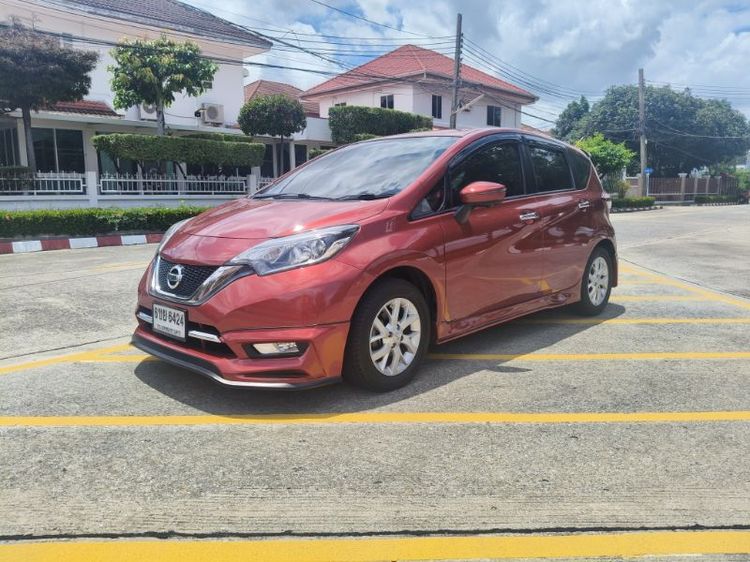 Nissan Note 2019 1.2 VL Sedan เบนซิน ไม่ติดแก๊ส เกียร์อัตโนมัติ แดง รูปที่ 3