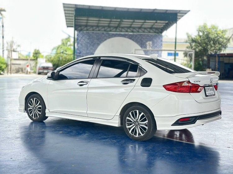 Honda City 2018 1.5 Sv i-VTEC Sedan เบนซิน ไม่ติดแก๊ส เกียร์อัตโนมัติ ขาว รูปที่ 4