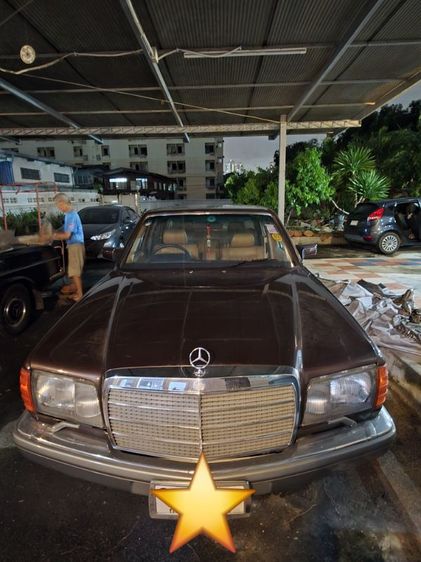 Mercedes-Benz รุ่นอื่นๆ 1991 รุ่นย่อยอื่นๆ Sedan เบนซิน ไม่ติดแก๊ส เกียร์อัตโนมัติ น้ำตาล
