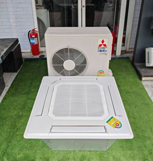แอร์เพดาน ขายแอร์มือ2 แบบ4ทิศทาง ฝังฝ้า 36,000BTU MITSUBISHI Mr.Slim สภาพสวย ประหยัดไฟ พร้อมใช้งาน กทม.