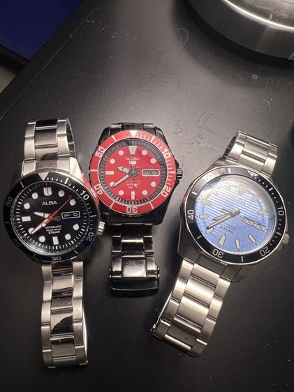 seiko แดง limited กับ alba auto