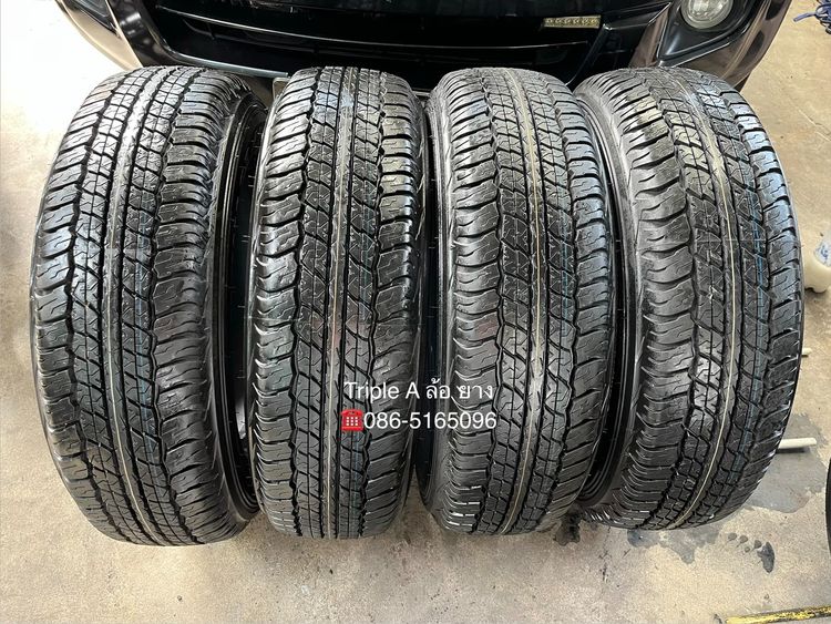 ✨ยางใหม่ป้ายแดง✨225-70-17 Dunlop🚩ปี 26🚩ใหม่กริ๊บ💖ถอดจาก🚗รถใหม่ป้ายแดง