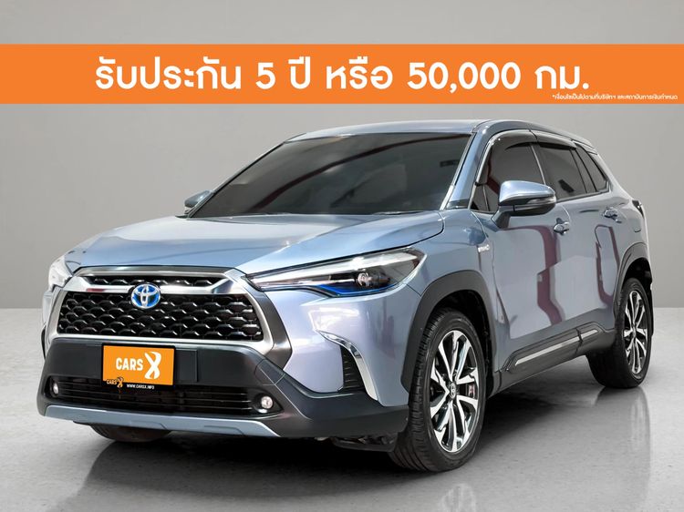 รถ Toyota Corolla Cross 1.8 Hybrid Premium สี เทา