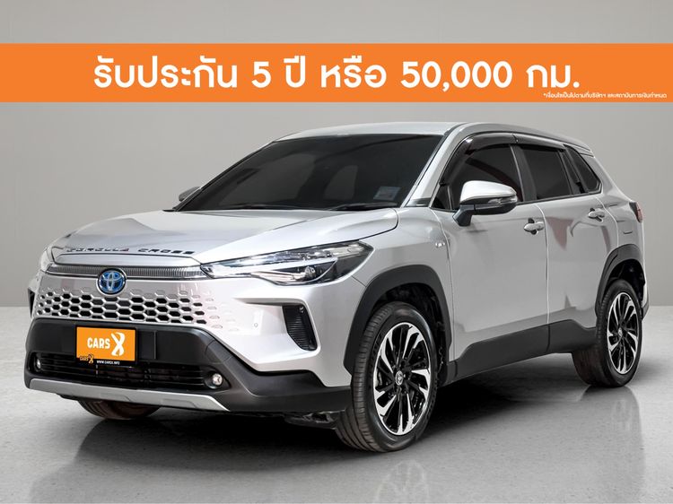 รถ Toyota Corolla Cross 1.8 HEV Premium สี บรอนซ์เงิน