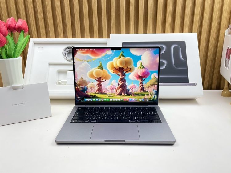 Apple Mackbook Pro 14 Inch แมค โอเอส 8 กิกะไบต์ อื่นๆ ไม่ใช่ MacBook Pro 14-inch M3 2023 Ram8GB SSD512GB Space Gray 