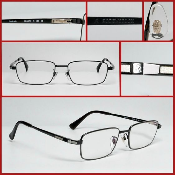 🔴กรอบแว่น RODENSTOCK ของแท้ TITANIUM