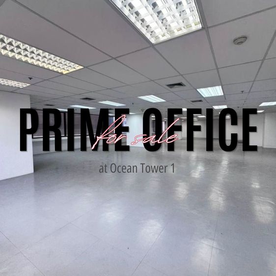 Agent Post ขาย สำนักงาน บนทำเลศักยภาพ ชั้น 3 อาคารโอเชี่ยน ทาวเวอร์ 1 วิวสวนเบอญจกิตติ