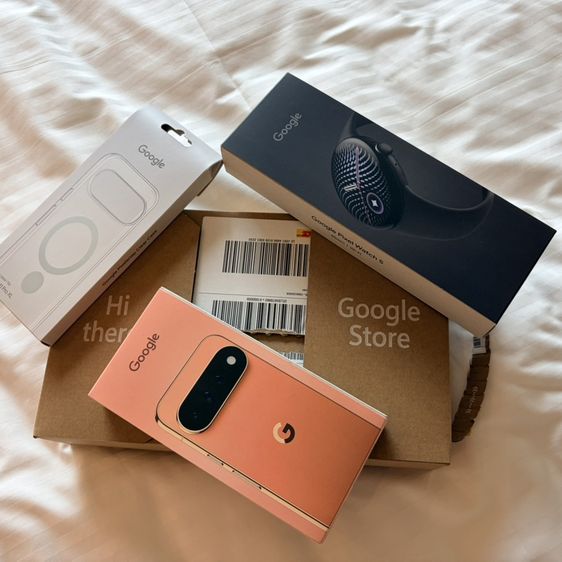 [พร้อมส่ง] 11 กย Google Pixel 11 Pro XL 256GB สี Canyon เครื่องป้ายแดง + Watch 5 มือ 1 ในซีล ไม่แกะกล่อง