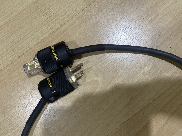 ขายสายไฟ monster power line 100 ยาว110cm เข้าหัว Acrolink ทอง 24k 280-